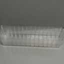 10 Pcs Plastic Planter Liners Clear Rectangular Plastic Liners for Flower Box Planter Window Box Planter 16.2" L x 3" W x 3.5" H for Indoor Outdoor Flower Arrangement Succulent Garden Windowsill Decor