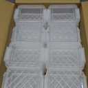 Dcocdeely 24 Pack Mini Plastic Storage Bins with Lid, 4.5"×3.1"×1.8" Clear Latch Small Storage Box Stackable Organizer Container for Crafts, Jewelry Beads, Office Supplies