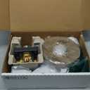 Delta Nicoli 14 Series H2Okinetic Bathtub and Shower Faucet Set, Brushed Gold Shower Head and Handle Set, Valve Trim Kit, Champagne Bronze 144749-CZ (Valve Included)