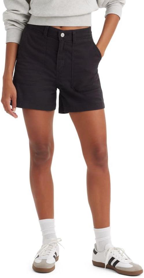 Levi's Women's Utility Shorts (29, (New) Caviar)