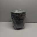 10 inch 3 Pack Flower Pots Home Decorative with Holes Planters House Plant Pots for Garden Plants for Planting Lovers Gifts Idea,Speckled Black Match with All Plants