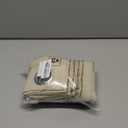 ChrisDowa Small Window Curtains 40 inches Long for Bedroom - Grommet Short Thermal Insulated Room Darkening Curtains for Kitchen (2 Panels, Beige, 29 x 40 Inch)