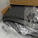 AIPOIL Floor Mats & Cargo Liner Set for 2011-2021 Dodge Grand Caravan 7 Seat All Weather Protection TPE Anti-Slip Automotive Full Set Custom Car Mats Accessories - Black