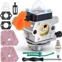 FS90R Carburetor for Stihl FS110R FS100 FS90 KM90R FS 90 R KM90 FS100RX FS110 KM110R HT100 HT101 Trimmer Weedeater Replace C1Q-S174 4180 120 0611