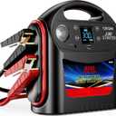 8000A Car Battery Jump Starter for All Gas/Diesel,12V/24V Intelligent Car Jumper Starter Battery Pack, Heavy Duty Portable Jump Box Power Pack with LED Light
