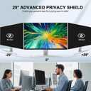 [2-Pack] 32 Inch Reusable Anti-Glare Computer Privacy Screen