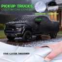 Hail Cover for Truck Compatible with for Ford F150 250/Chevy Silverado/GMC Sierra/Dodge Ram 1500/Toyota Tundra,Truck Length Up to 220" with Zipper Door