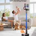 NADALY Cordless Vacuum Cleaner, 550W 45Kpa 65Mins Vacuum Cleaners for Home, Stick Vacuum with LED Display, Anti-Tangle, Self-Standing, 8-in-1 Lightweight Vacuum for Hardwood Floor/Carpet/Pet Hair