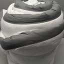 4 Inch Memory Foam Mattress Topper, Cooling Extra Thick 2000 GSM Pillow Top Mattress Pad for Back Pain Relief,Soft Breathable Mattress Cover for Fluffy Shredded Memory Foam Filled 