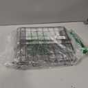 Under Shelf Basket Storage 2Pack - 11.8in Metal Under Cabinet Shelf, Hanging Wire Basket Shelves, Undershelf Storage Basket for Kitchen Pantry Bookshelf