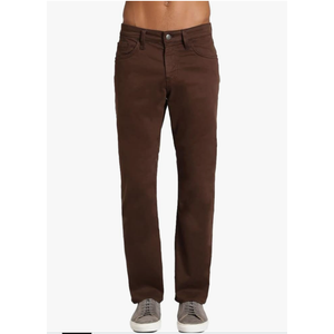 Mavi Men's Matt Mid Rise Straight Leg Jeans - Relaxed Fit Denim Jeans - Comfortable Fit, Stylish Jeans for Men - Machine Washable, Rinse Brushed Nashville - Coffee Bean Twill - 32
