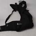 Ergobaby Embrace Cozy Newborn Baby Wrap Carrier (7-25 Pounds), Ponte Knit, Pure Black