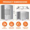 Flame Broiler Kit for Pit Boss Platinum KC Combo Charleston 1020 Pellet Smoker Grills Heat Deflector Diffuser for PB1285KC PB1020NX, Includes 60355 Flame Broiler Main Plate and 31141 Slide Cover