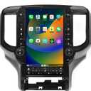 13.6 Inch Android 12 Car Radio for Dodge Ram 2019 2020 2021 2022 2023 Truck Stereo Replacement Multimedia Player GPS Navigation Carplay WiFi Bluetooth 1080P Touch Screen Head Unit