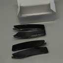 Smoked LED Side Marker Light Kit for 2024-2025 Ford Mustang (EcoBoost/GT/Dark Horse) - Dynamic Sequential Turn Signals | White Front & Rear Lighting | 4-Piece Direct Fit Replacement