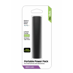 CELLCandy 1800 mAh Portable Power Pack - Black
