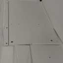 BHG Farmhouse 47" Executive Desk,Modern White Computer Desk with Storage Drawers for Home Office, Makeup Vanity Desk Dressing Table for Bedroom,Filing Cabinet Writing Table PC Desks for Study