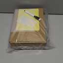 2Packs Money Saving Box Piggy Bank Wooden Coin Bank for Kids Adults boy Girl Reusable Cash Box Money Box Wooden Savings Box with 1k 3k 5k 10k Money Saving Target Best Gift for Friends($10000,Brown)