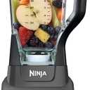 Ninja Professional Blender 1000W, Total Crushing Technology- Smoothies, Ice Crushing & Frozen Fruit, Full-Size Countertop Blender, 72-oz. Pitcher, Black & Grey, BL610