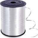TONIFUL 500 Yards Curling Ribbon-Balloon Ribbon-Balloon String for Art&Craft Decor,Gift Wrapping,Ribbons and Bows for Christmas New Year Birthday Gifts (Silver)