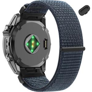 22mm Nylon Watch Bands for Garmin tactix 8/Fenix 9 8 pro 47mm/Fenix E/Fenix 7/Fenix7 Pro/Fenix 6 Pro/Fenix 6,QuickFit Sport Band for Fenix5/Fenix 5 Plus/Forerunner 970/965/945/Descent G2/G1 Solar