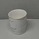 7" Marble Utensil Holder, Large Kitchen Utensil Holder Organizer , Golden Marble White Stable Utensil Crock Spatula Holder for Kitchen Counter Countertop Farmhouse Cooking Tools Holder