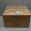 Dezin Hot Pot Electric with Divider, 6L Double-Flavor Shabu Shabu Pot, Dual Sided Removable Non-Stick Hotpot Pot Electric, 3" Depth Chinese Hot Pot with Multi-Power Control, 2 Silicone Ladles Included (Grey)