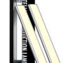 Under Cabinet Lights, Rechargeable battery operated lighting , Wireless Motion Sensor Light indoor,4 Modes Night Light, Stick-On Magnetic Closet Lights for Kitchen, Hallway(2 Pack 40LED warm light) (40LED 9.9inch)