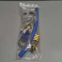 6.0L Oil Cooler Flush Kit With "T" Port and Aluminum Anodize Adapter VT365 VT275 replacement for 2003-2010 Ford