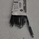 Pentel EnerGel Retractable Liquid Gel Pens, Medium Point, 0.7 mm, Silver Barrel, 12 Black Ink pens, the Ultimate writing pens, the Best Writing Pens for office, school and journaling, Pack of 12