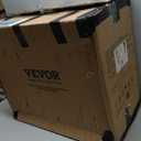 VEVOR Pull Out Trash Drawer 13.4"W x 25.7"H x 19.6"D Lower Sliding Rails Steel Roll Out Trash Bin Pull Out Tray Outdoor Kitchen Trash Drawer with Handle for BBQ Island Grill Station No Trash Can