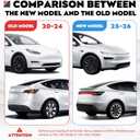 Front Right Fender Trim Compatible with Tesla Model Y 2020-2024
