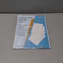 2 x MaxGear 2" Round Sticker Labels, for Inkjet or Laser Printer, Matte White Printable Labels Sheets, Strong Adhesive, Dries Quickly, Holds Ink Well, 30 Sheets, 360 Pcs