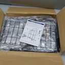 HarJue Towel Racks for Bathroom, 35" H Standing Towel Holder 3 Tier Metal Pool Towel Hanger Outdoor Floor with Storage Shelves for Blanket Bath Towel Drying (Matte Black)