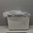 ZEAYEA Large Rice Holder Dispenser, 25 Lbs Grain Storage Container with Lid and Measuring Cup, Household Cereal Food Dispenser Rice Bucket for Kitchen Pantry Soybean Corn Dry Food Organization