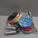 SPTA HD Buffing Polishing Pads, 6 Inch Orbital Buffer Pads Hook and Loop Buffing Pads, Foam Polish Pad 5 Grits from Coarse to Fine for 6 Inch DA Rotary Polisher Compounding, Polishing and Waxing