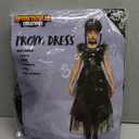 Spooktacular Creations Kids Black Family Costume, Halloween Costume Set for Girls, Dark Vintage Prom Dress (Small(5-7 yrs))