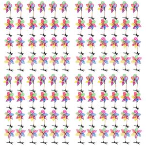 Hair Clip, 96 Pcs Metal Hair Clips for Women, Windmill Hairpin Barrettes for Girls, Fancy Hair Accessories for Women, Pinwheel Hairpin Iron Clip (1 Count (Pack of 1))