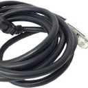 3 Prong Power Universal Cord Cable Wire Harness | AC Supply Electrical Long Cable | Power Supply Extension Cord Replacement for Treadmill Work with Endurance Bodysolid T-10