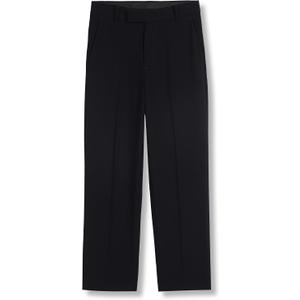 Calvin Klein Boys Flat-Front Bi-Stretch Dress Pant, Straight Leg Fit, Belt Loops & Front Pockets, 16 Husky
