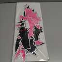 2 x 20Pcs Halloween Garage Decoration Magnet Stickers Black Pink Bat Refrigerator Decals Magnet Stickers for Party Home Door Dishwasher Decor