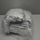 Nanko King Size Quilt Set, White and Grey Black Marble Bedspreads, Soft Lightweight Coverlet Bed Spreads, Modern Farmhouse Thin Quilted Comforter Gray Bedding Sets for Women Men, 104 x 90 inch 3 Pcs