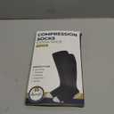 Pembrook Plus Size Compression Socks Wide Calf - Up to 6XL | Black Wide Calf Compression Socks Women | Circulation Support