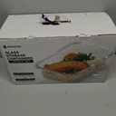 10-Pack Glass Food Storage Containers with Tempered Lids  Borosilicate, Airtight, Oven-Safe (-4F~950F), BPA-Free, 4.4 & 1.6 Cup, Leak-Proof, Dishwasher Safe (Blue)