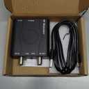 HDMI to RF Modulator, HDM61 VHF HDMI to RF Converter Adapter for TV NTSC Format Output, 1080P PLL Control for Home TV Game Console