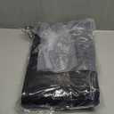 MABOZOO Indestructible Dog Bed, Chew Proof Crate Pad for Aggressive Chewers, Machine Washable Quilted Mat, Durable for Small and Medium Dogs, Black Kennel Pad (18x29 in)