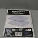 UNILIBRA 2 Pack Waterproof Pillow Protector Quilted Queen Size(21"X30") (Queen Pillow Protector)