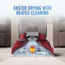 Hoover PowerScrub Deluxe Carpet Cleaner Machine, Deep Cleaning Carpet Shampooer Machine, SpinScrub Brushes, HeatForce Drying, Pet & Upholstery Tools, Pair with Hoover Carpet Cleaner Solution
