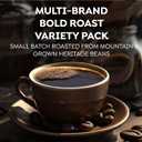 Intelligent Blends Dark Roast Coffee Pods Variety Pack, 50 ct, Recyclable Single Serve Pods  100% Arabica Coffee, Compatible with Keurig K Cups Maker