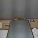 Gold Baroque Mirror Antique 16x24 Inches - Vintage Arched Mirror with Ornate Gold Frame for Entryway, Narrow Hallway & Bathroom Wall Decor